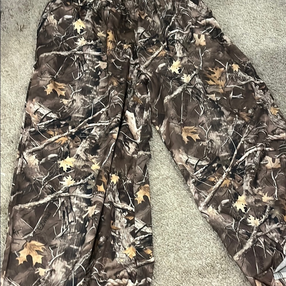SHEIN Camouflage Straight Leg Pants